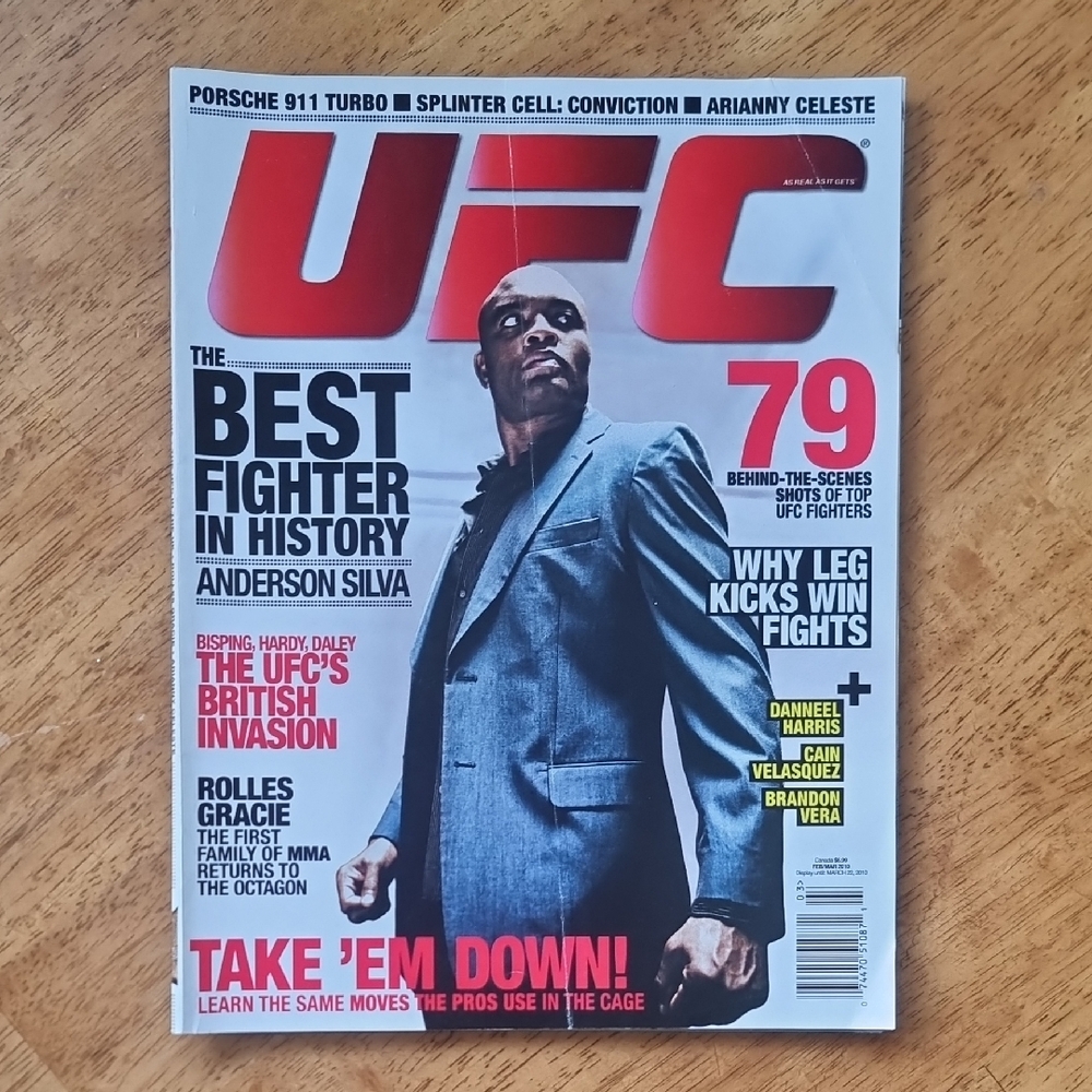 UFC Magazine Featuring Anderson Silva Feb/March 2010